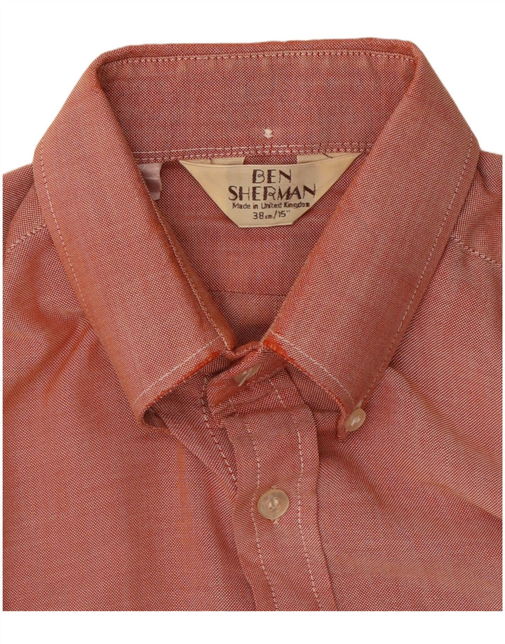 Camicia da uomo Ben Sherman taglia 38 15 media rossa