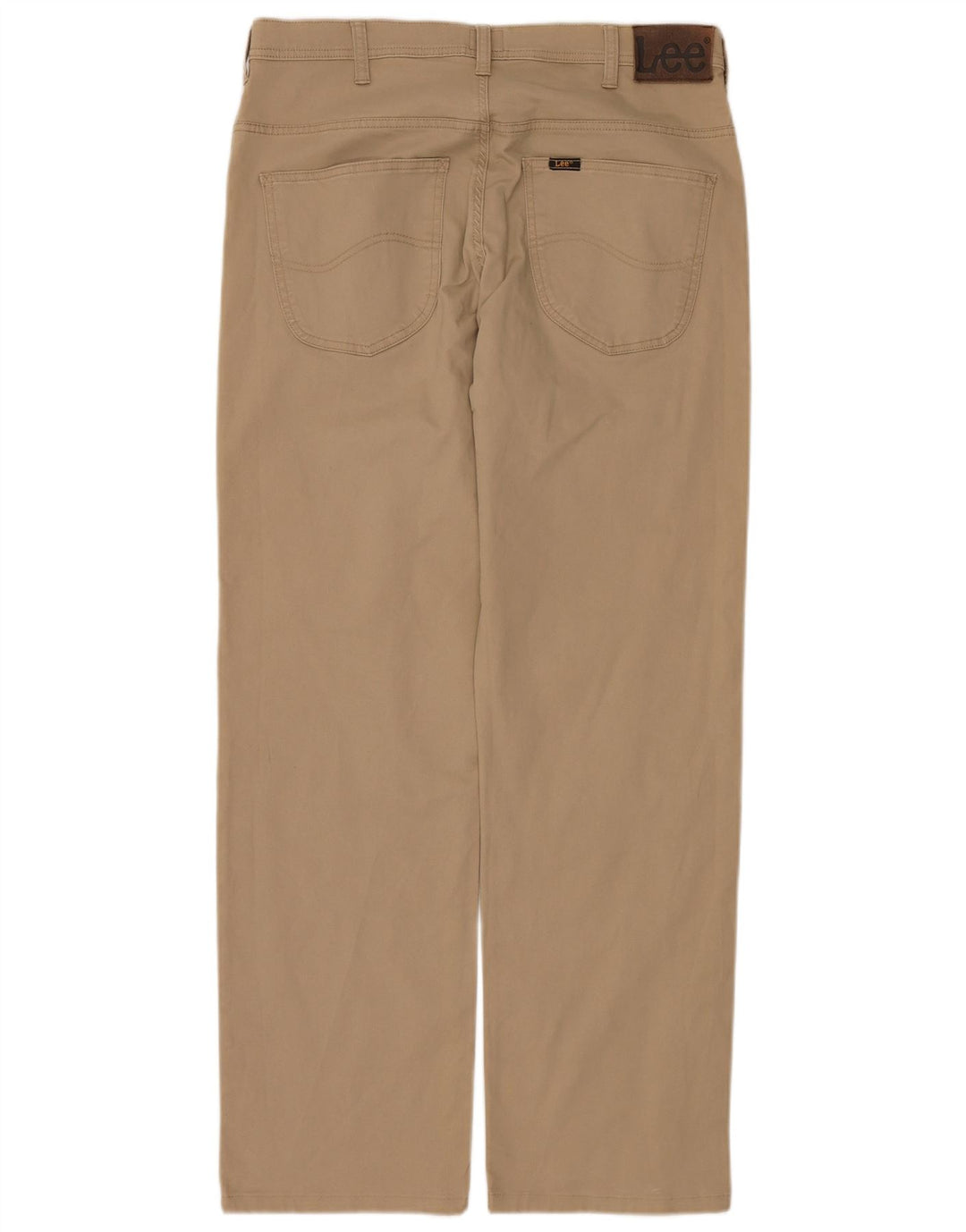 Pantaloni casual dritti da uomo LEE Brooklyn W34 L34 in cotone beige