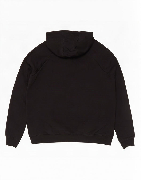 Felpa con cappuccio grafica Nike da uomo 2XL cotone nero