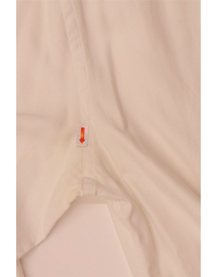TOMMY HILFIGER Mens Slim Fit Shirt Size 15 Medium White Cotton