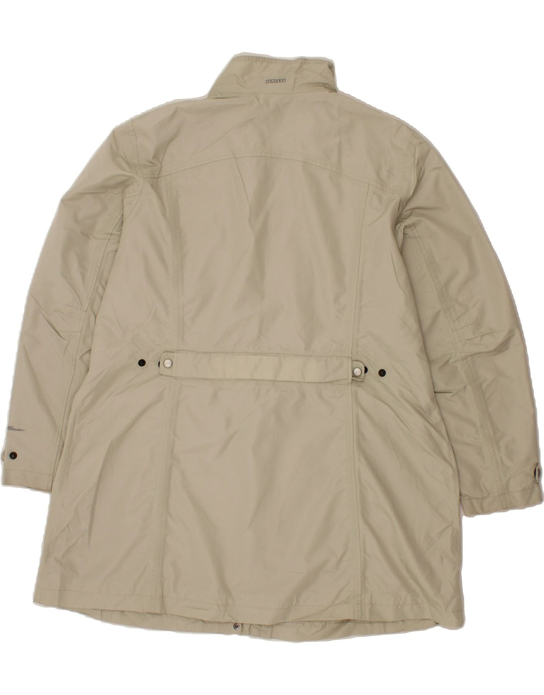 EDDIE BAUER Womens Windbreaker Coat UK 20 2XL Beige Nylon Vintage Eddie Bauer and Second-Hand Eddie Bauer from Messina Hembry 