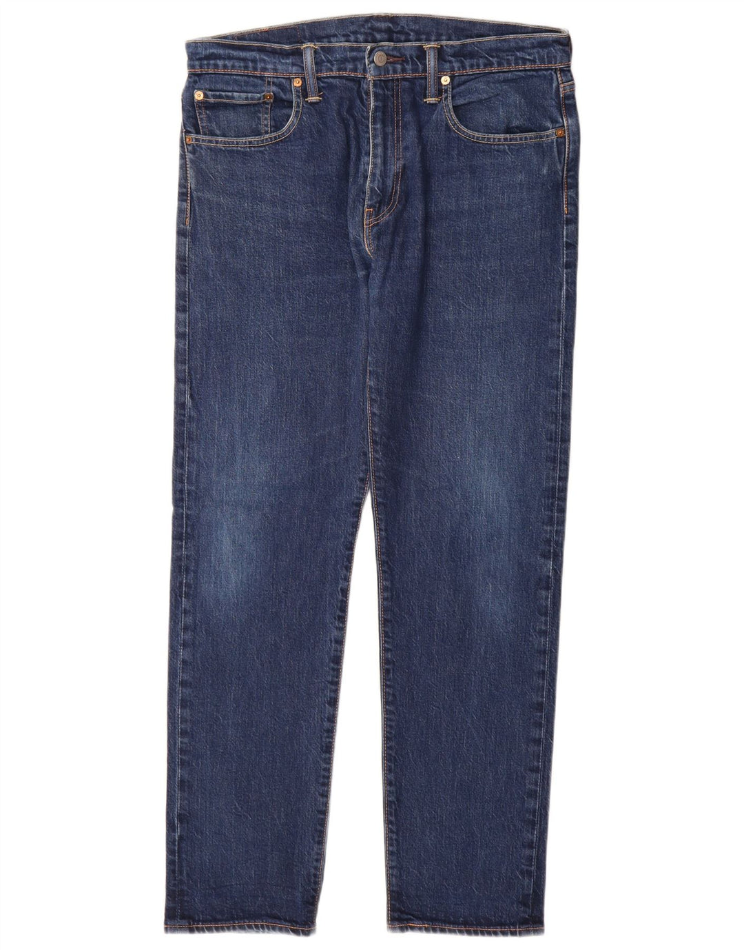 Levi's Uomo 502 Jeans affusolati slim W33 L32 Cotone blu