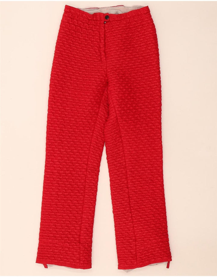 Pantaloni da sci vintage da donna W26 L27 Rossi