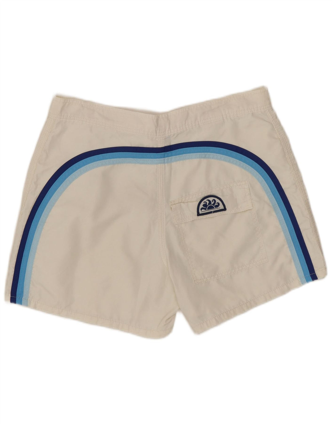 Pantaloncini da bagno da uomo SUNDEK bianco medio