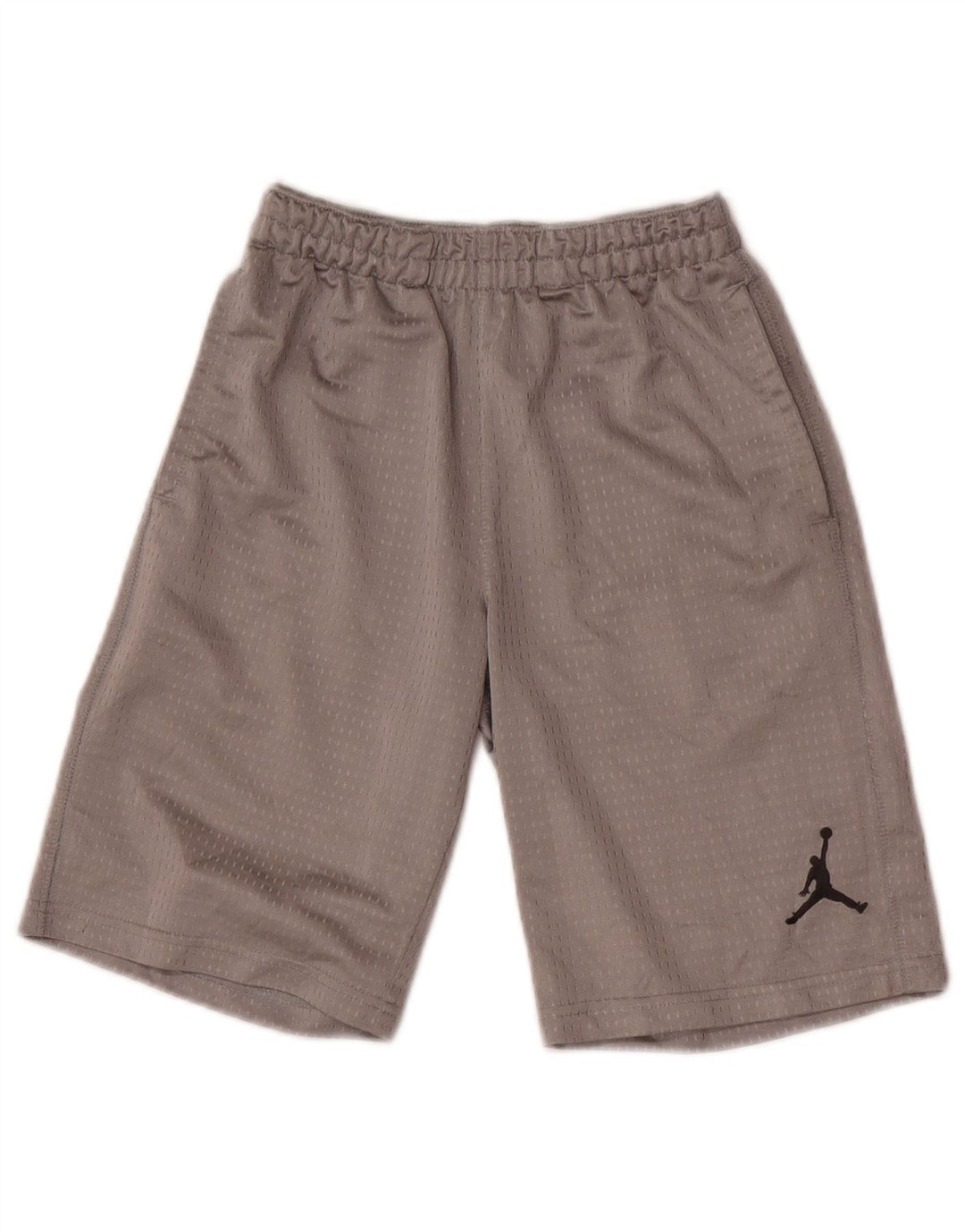 Pantaloncini sportivi Jordan da ragazzo 8-9 anni piccoli in poliestere grigio