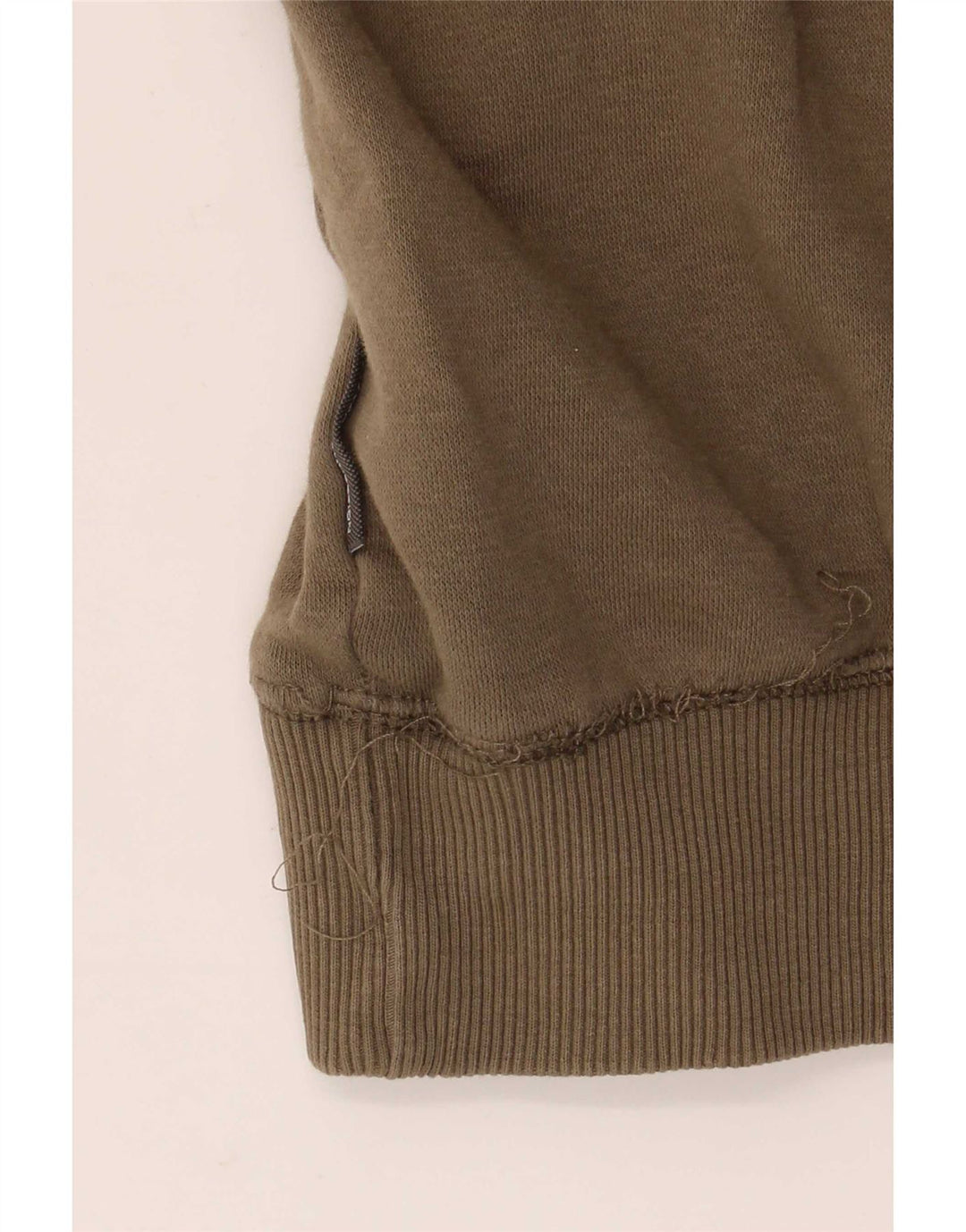 Maglione con cappuccio da uomo French Connection, cotone kaki medio