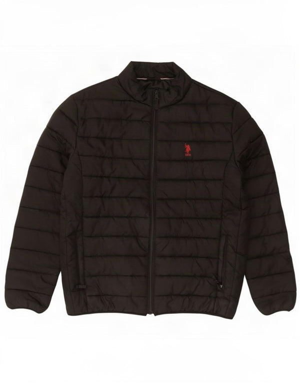 Polo Assn. Giacca imbottita da uomo UK 42 XL nylon nero