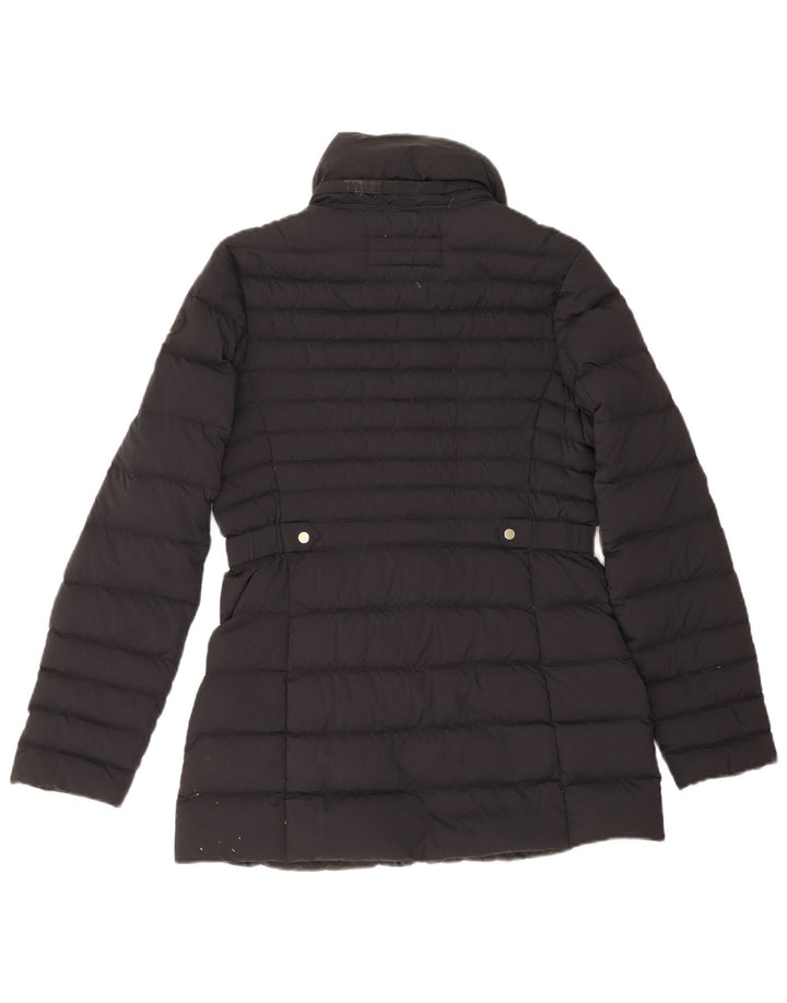 Giacca imbottita da donna Tommy Hilfiger UK 12 media blu navy in poliammide