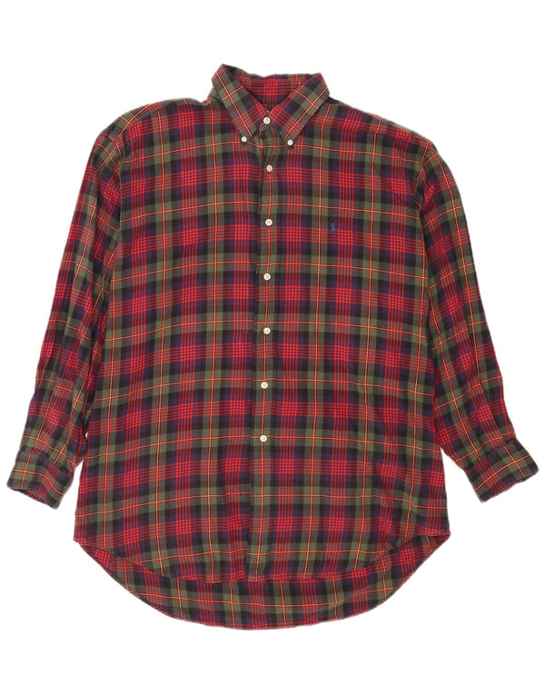Polo Ralph Lauren Mens Blaire Flannel Shirt Large Multicoloured Check