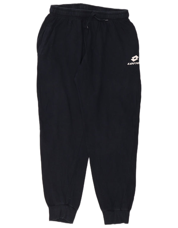 Pantaloni da tuta da uomo LOTTO Joggers 2XL cotone nero