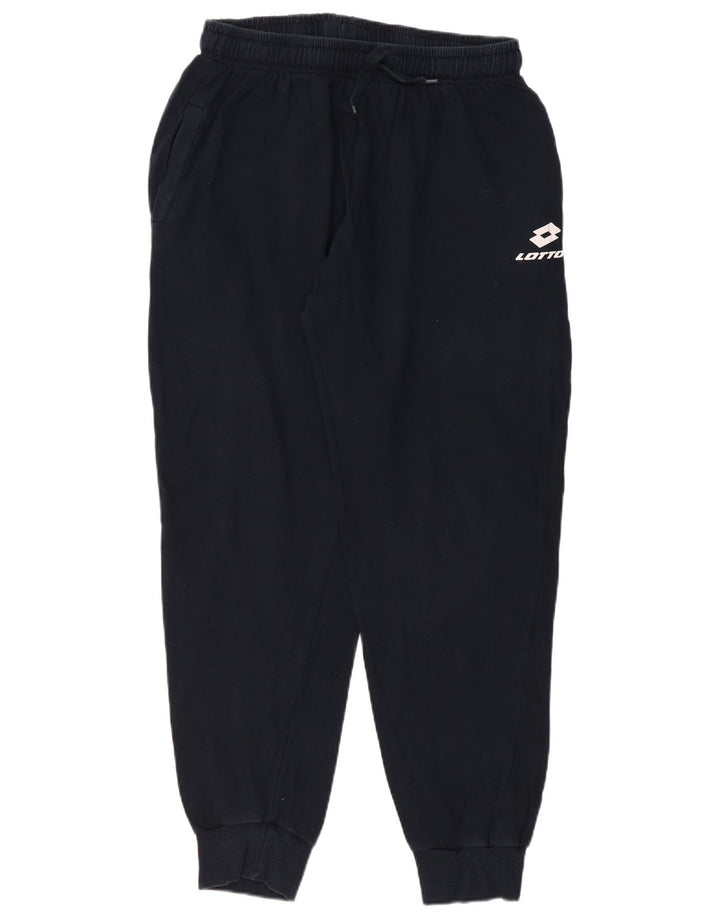 Pantaloni da tuta da uomo LOTTO Joggers 2XL cotone nero