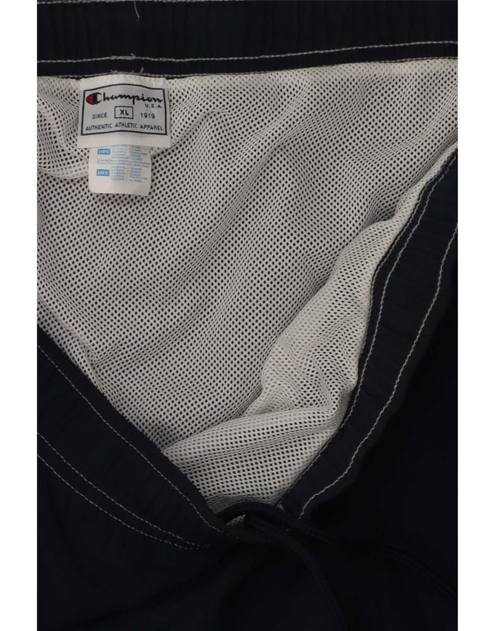 Pantaloncini da bagno da uomo Champion XL blu navy in poliestere