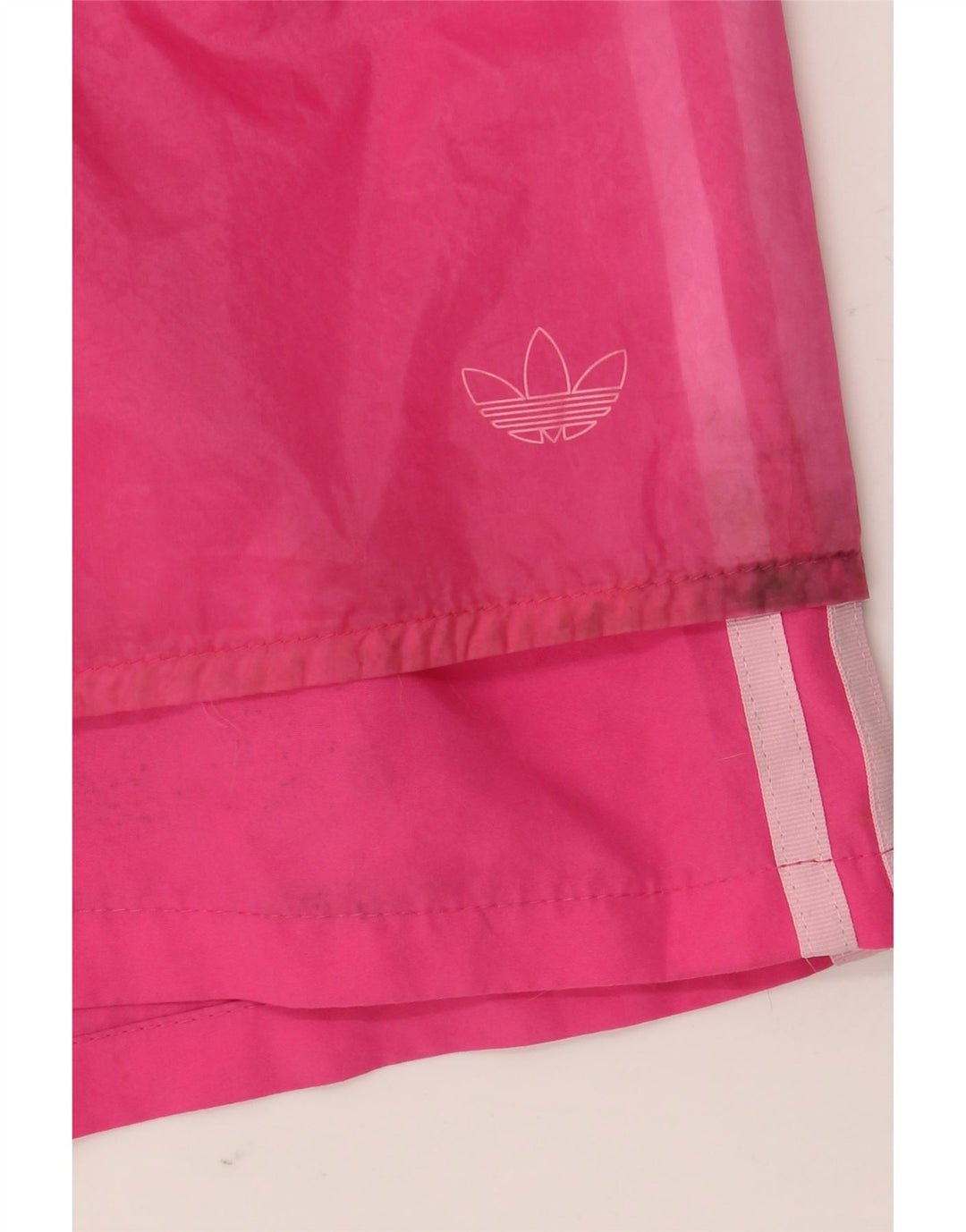 Pantaloncini sportivi Adidas da donna UK 12 poliestere rosa medio