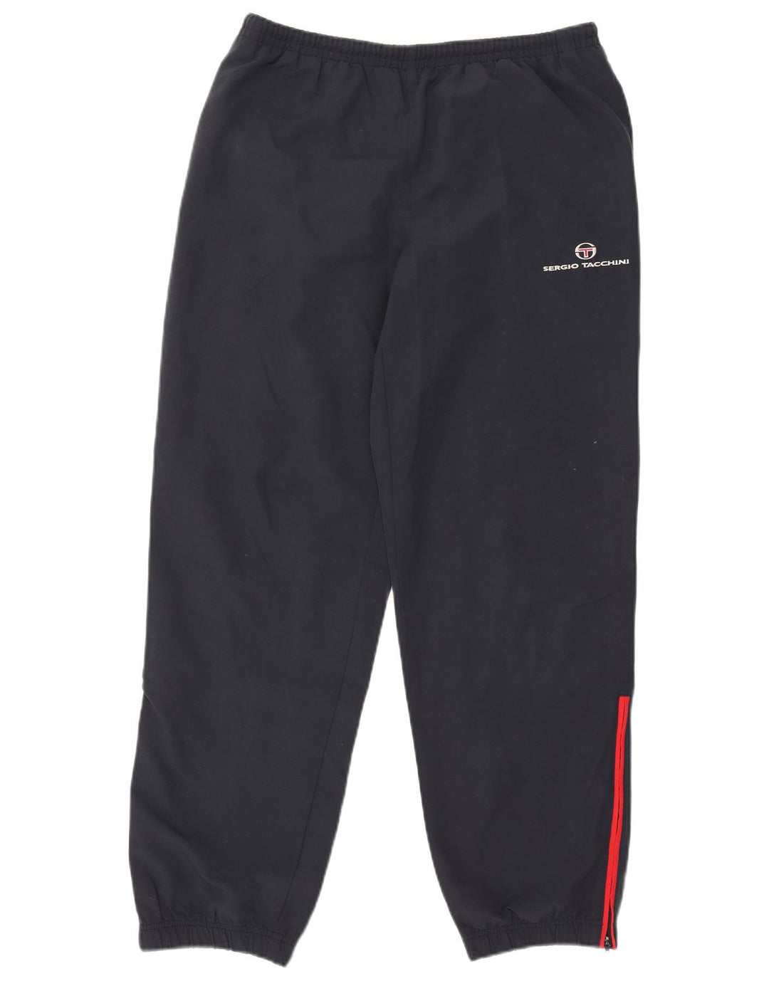 Sergio Tacchini Pantaloni da tuta da uomo Joggers Large Blu Navy Poliestere