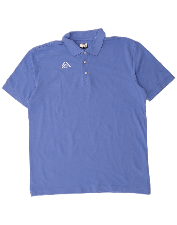 Polo Kappa Uomo 2XL Cotone Blu