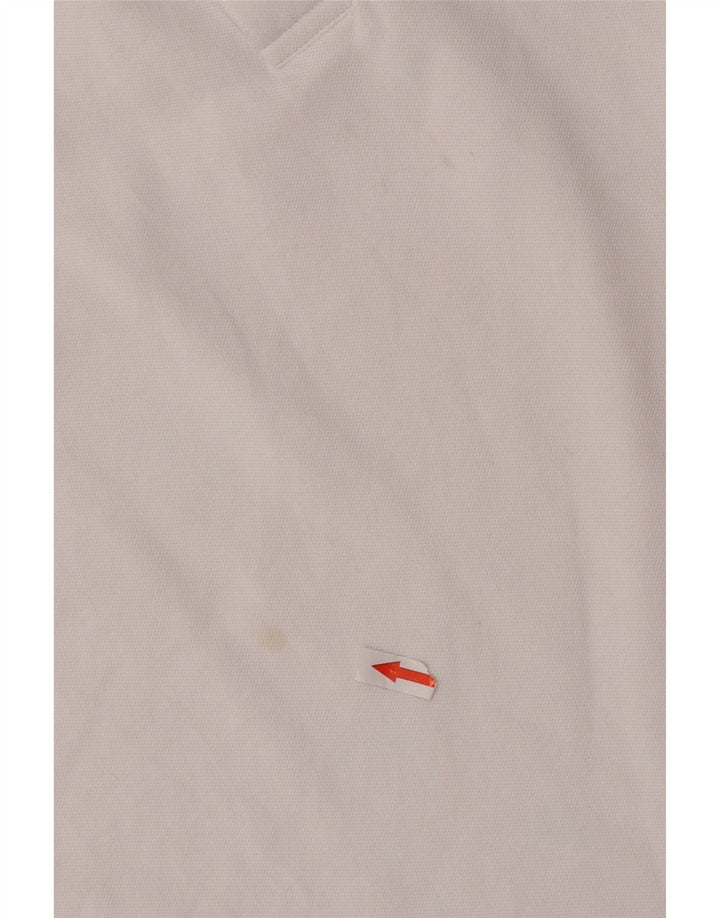 Polo da uomo Rifle XL in cotone bianco