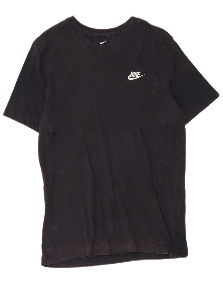 T-shirt da uomo Nike Top in cotone blu navy medio