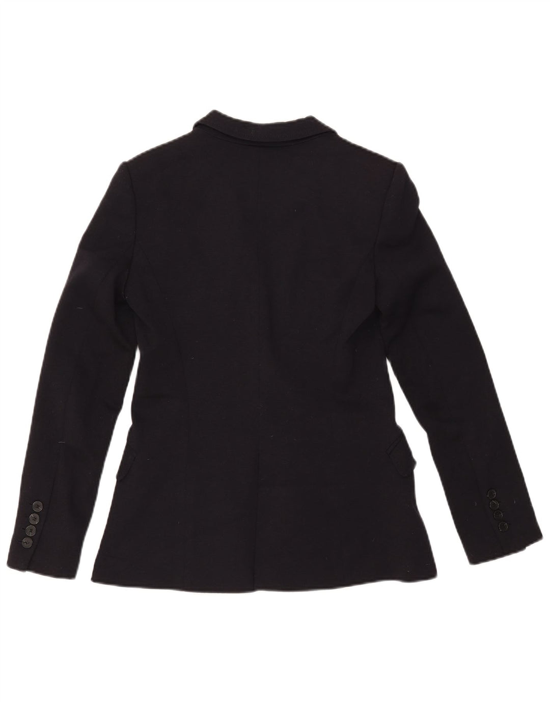 Giacca blazer a 1 bottone da donna Zara UK 10 piccola in poliestere nero
