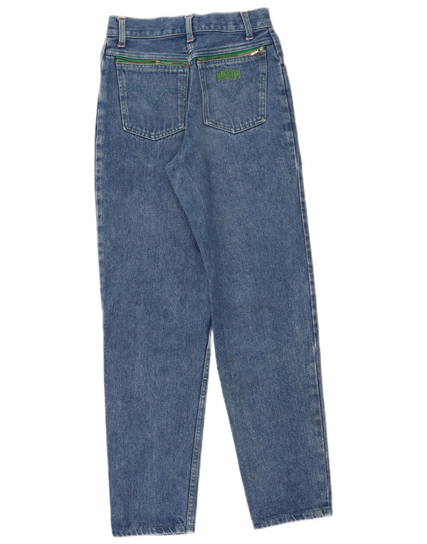 Jeans affusolati da donna country IT 40 piccoli W24 L29 cotone blu
