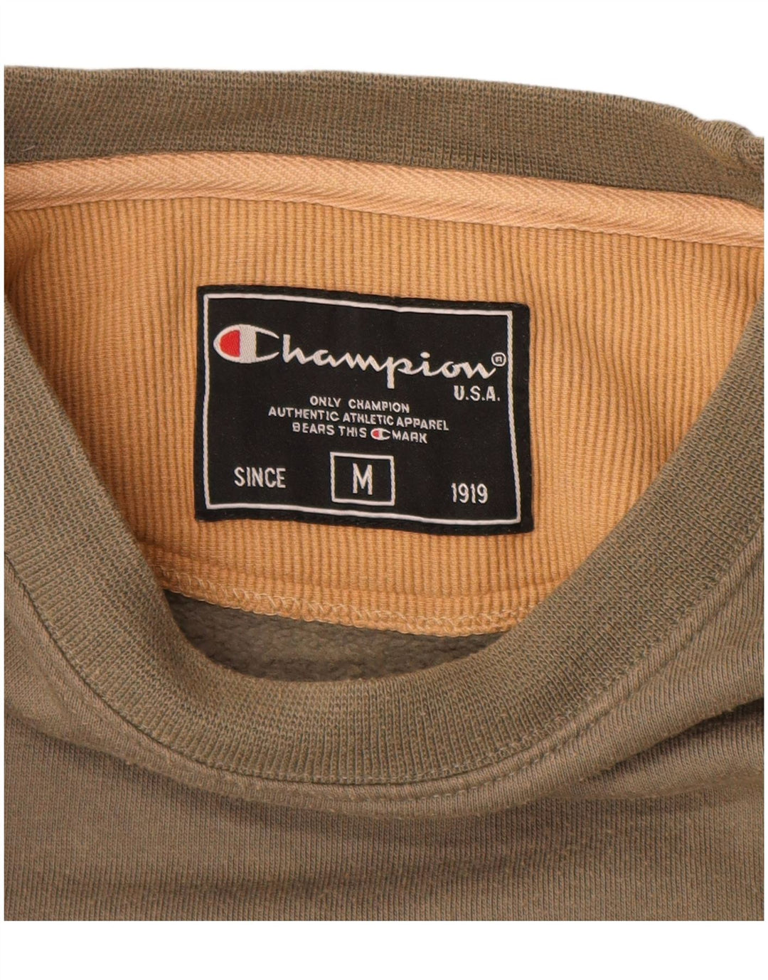CHAMPION Felpa da uomo Maglione in cotone marrone medio