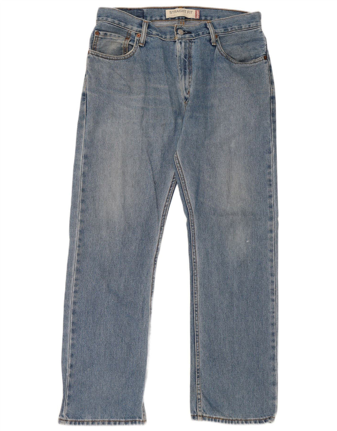Levi's Uomo 505 Jeans dritti W33 L30 Cotone Blu