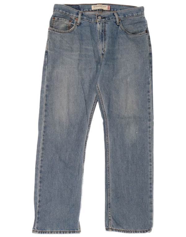 Levi's Uomo 505 Jeans dritti W33 L30 Cotone Blu
