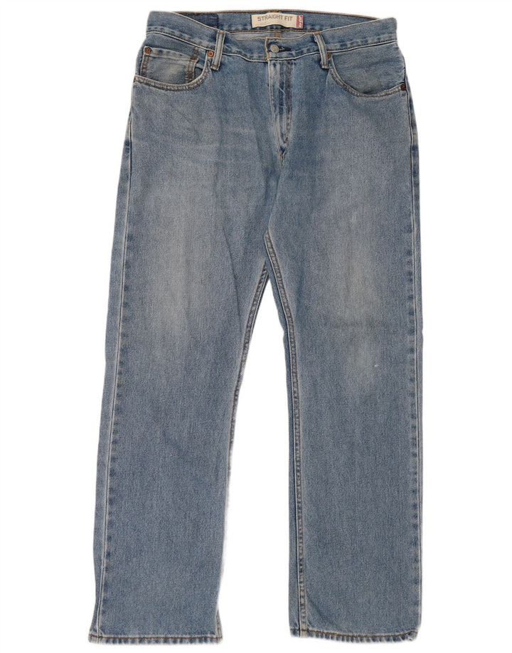Levi's Uomo 505 Jeans dritti W33 L30 Cotone Blu