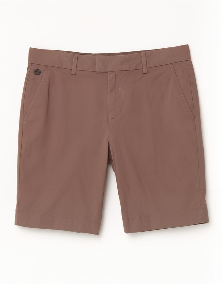 Pantaloncini chino regolari da uomo Superdry W32 grande cotone marrone