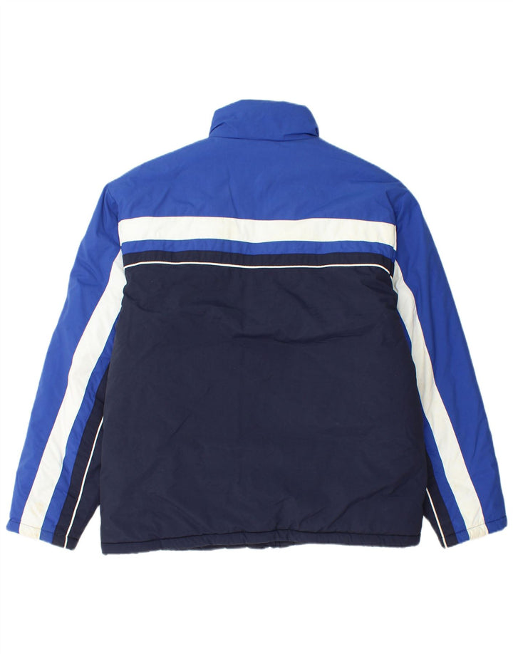 Giacca imbottita da uomo FILA UK 36 Small Blu Navy Colourblock in poliammide