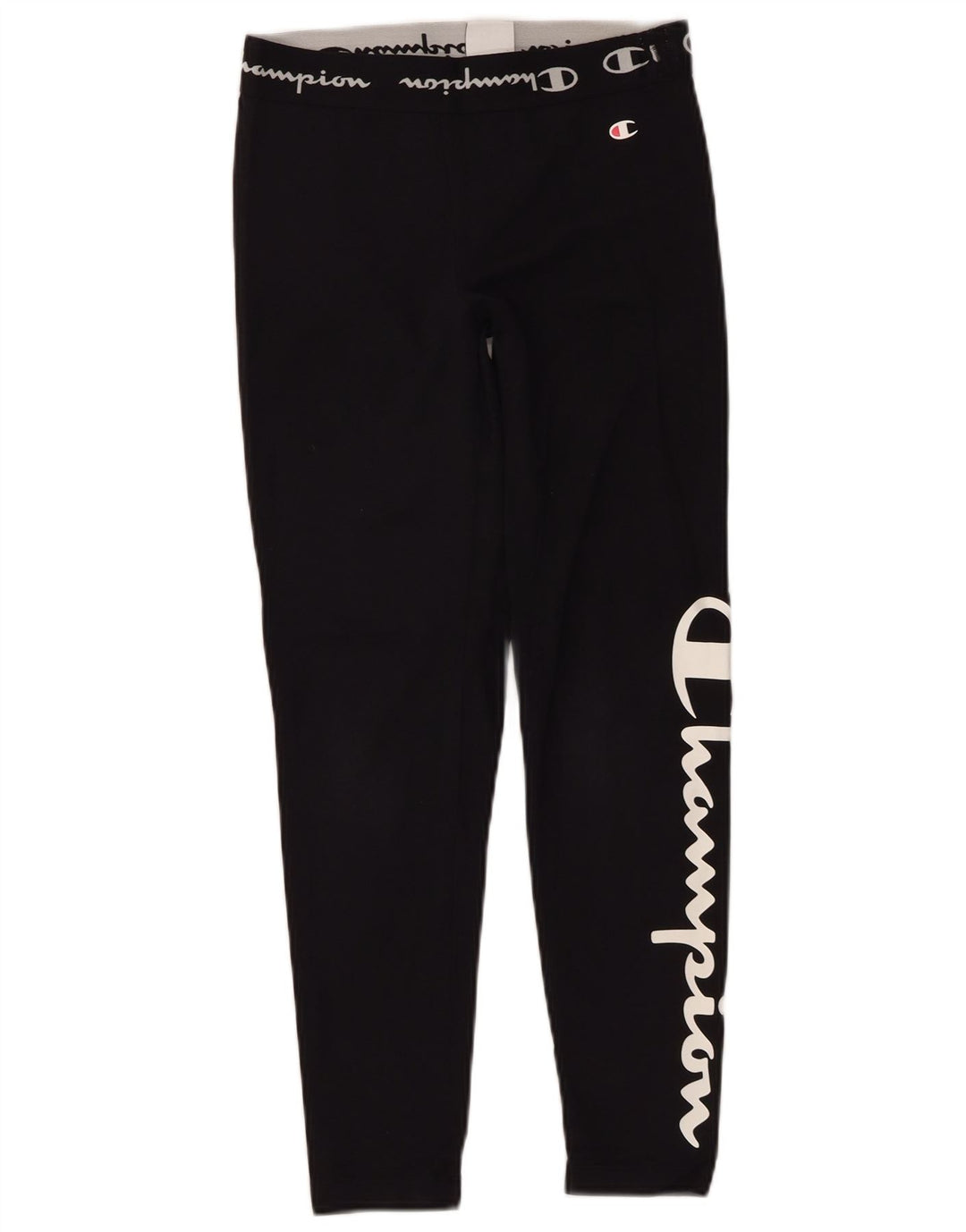 Leggings grafici da donna CHAMPION UK 4 XS cotone nero