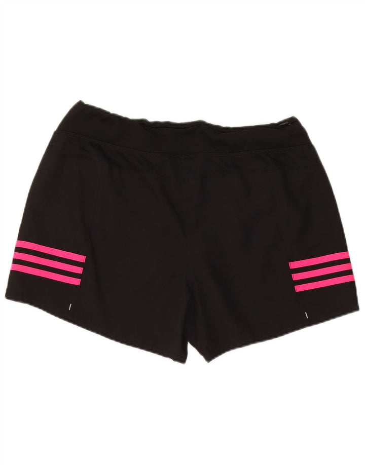 Pantaloncini sportivi ADIDAS da donna UK 14 medio nero poliestere