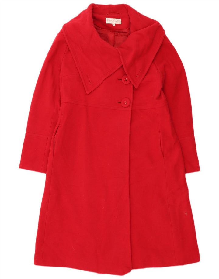 Cappotto da donna Phase Eight UK 14 Large Rosso Lana