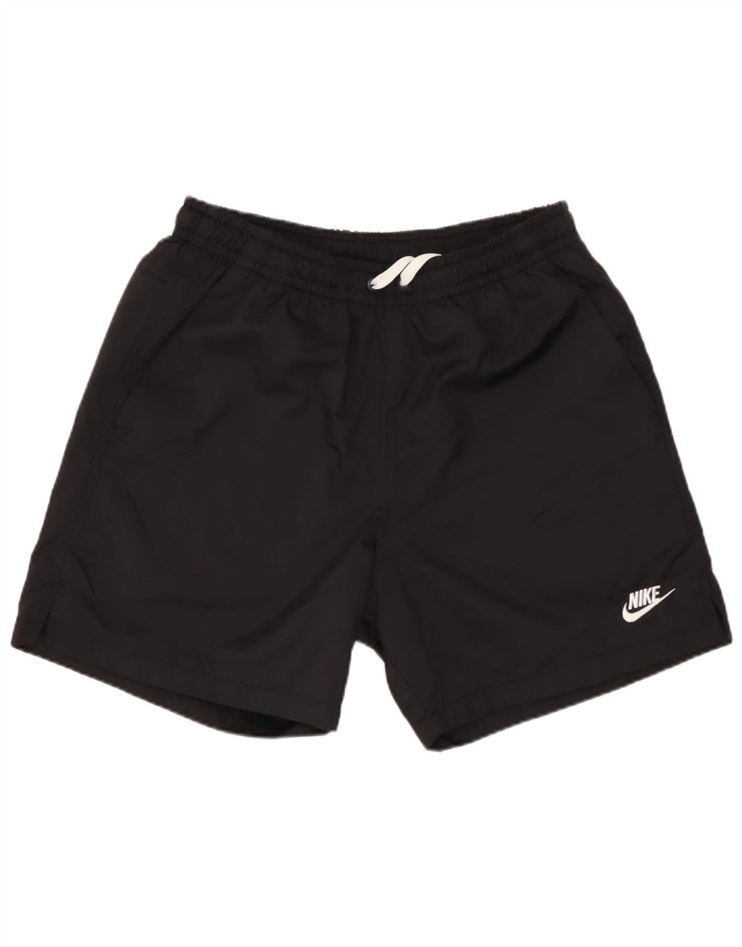 Pantaloncini da bagno da uomo NIKE piccoli neri in poliestere