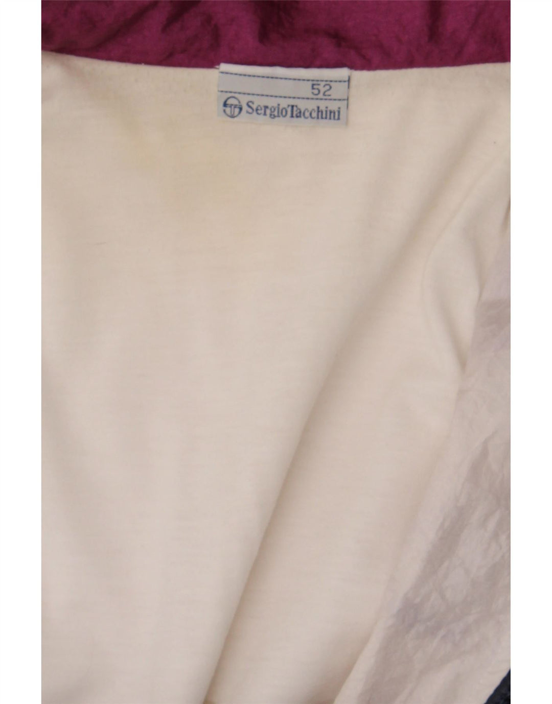 Giacca da tuta da uomo Sergio Tacchini IT 52 Large Blu Navy geometrico