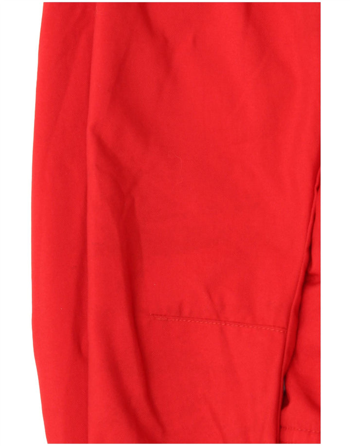Giacca antipioggia Kappa da donna UK 10 Small rossa in poliammide