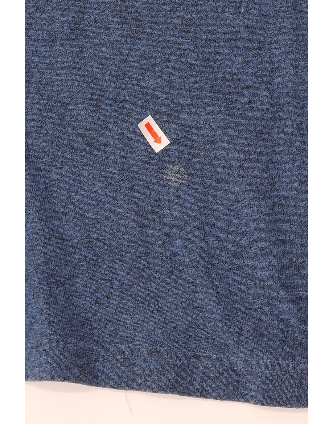 T-shirt ASICS da uomo in cotone mélange blu medio