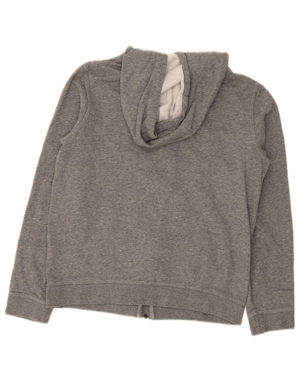 Felpa con cappuccio e zip Nike da bambino vestibilità standard 13-14 anni XL in cotone grigio