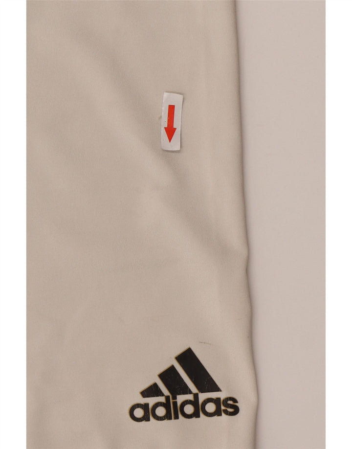 Pantaloncini sportivi da uomo Adidas XL poliestere bianco