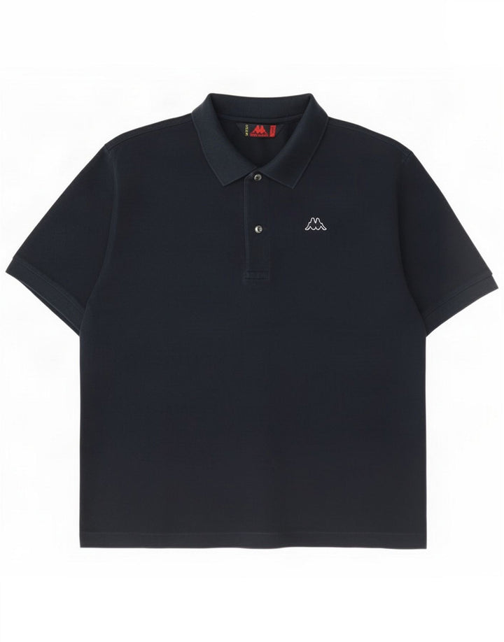 Polo da uomo Kappa Large Blu navy