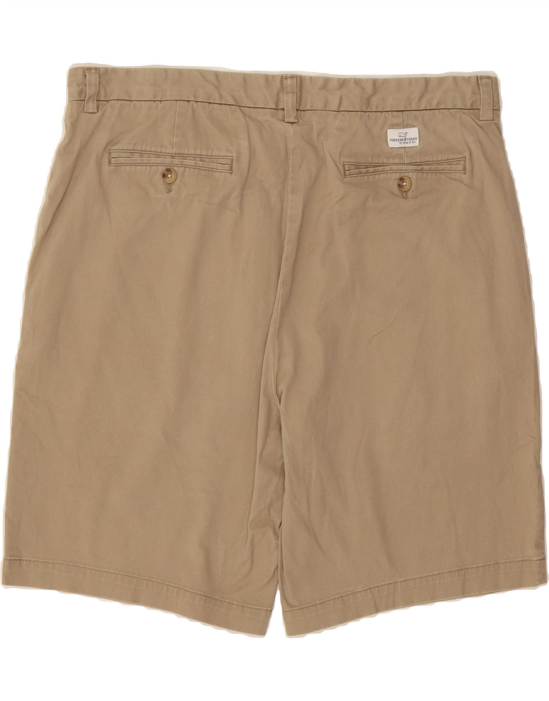 VINEYARD VINES Mens Chino Shorts W38 XL Beige Cotton Vintage Vineyard Vines and Second-Hand Vineyard Vines from Messina Hembry 