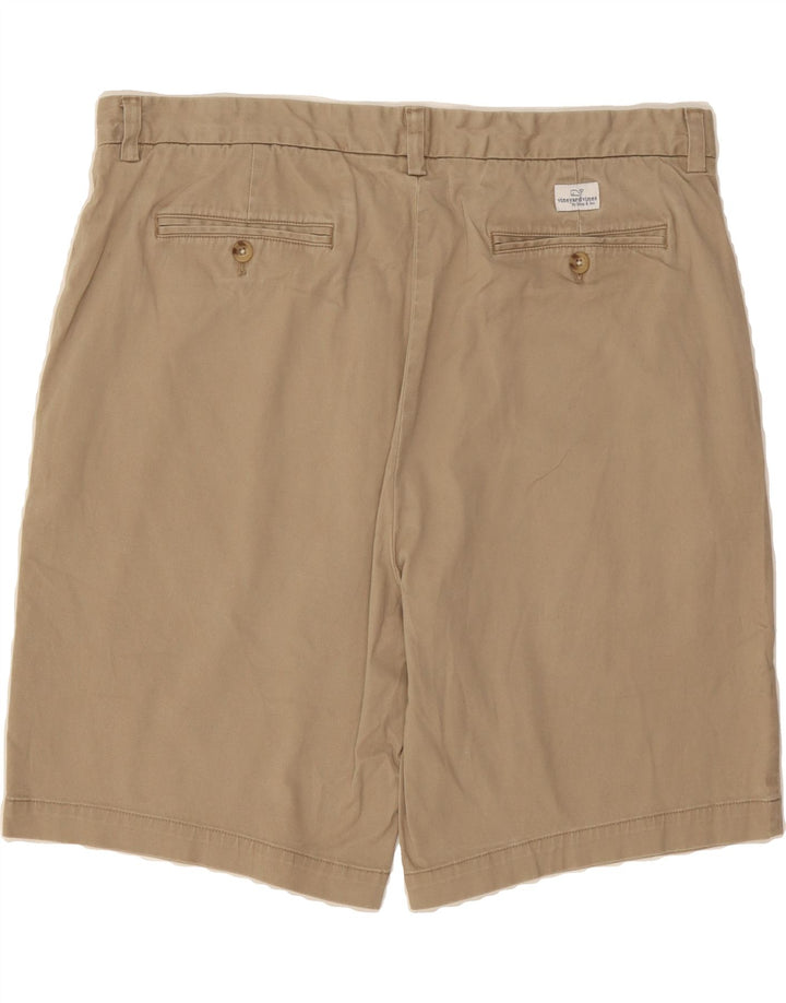 VINEYARD VINES Mens Chino Shorts W38 XL Beige Cotton Vintage Vineyard Vines and Second-Hand Vineyard Vines from Messina Hembry 