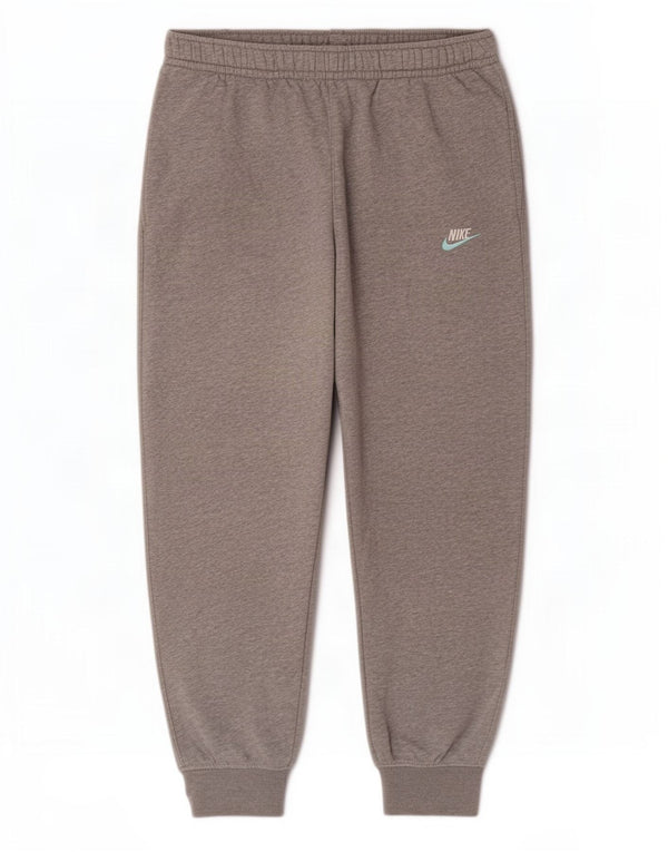 Pantaloni da tuta da uomo Nike Joggers in cotone chiazzato grigio medio