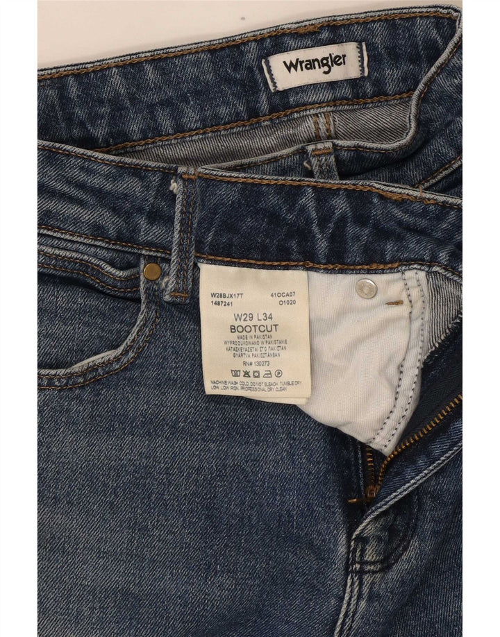 Jeans Bootcut da donna Wrangler W29 L34 cotone blu