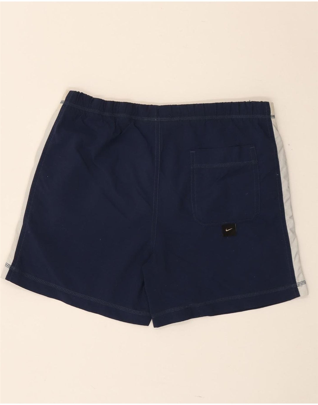 Pantaloncini da bagno NIKE per ragazzi 12-13 anni Large Blu Navy Colourblock