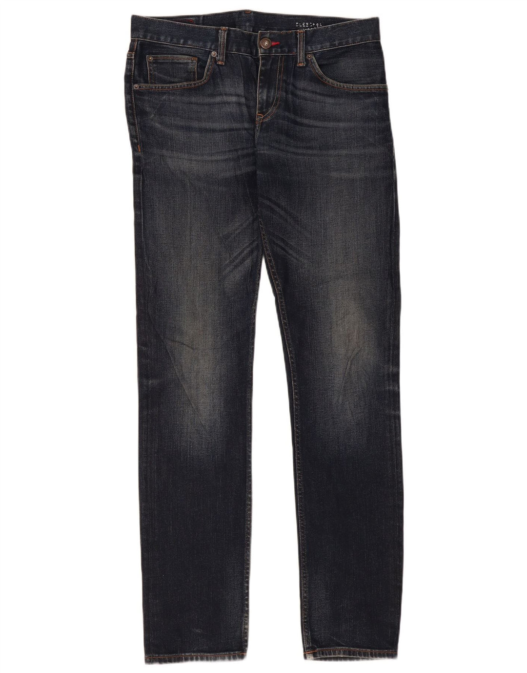 Tommy Hilfiger Uomo Bleecker Slim Jeans W32 L34 Blu Navy Cotone