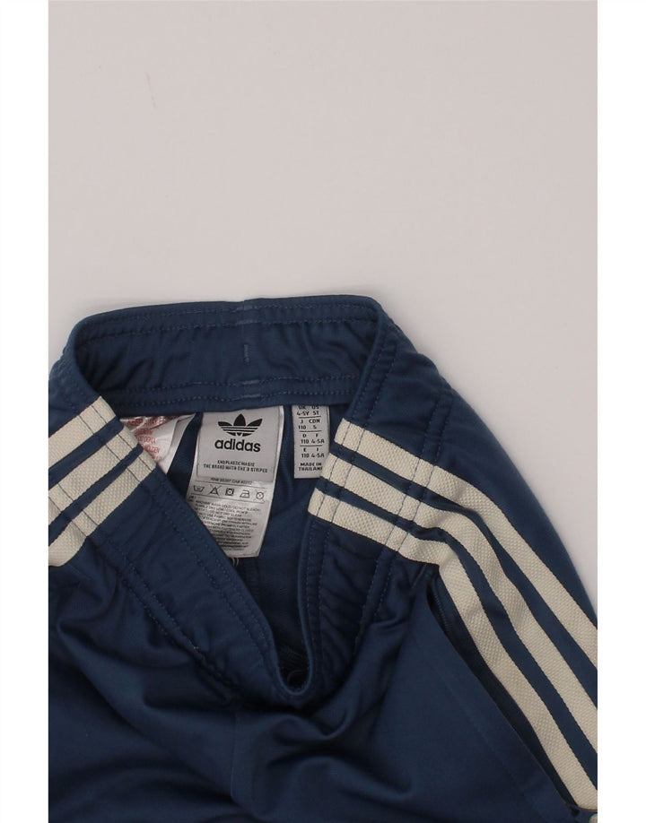 Pantaloni da tuta da ragazzo Adidas Joggers 4-5 anni in poliestere blu navy