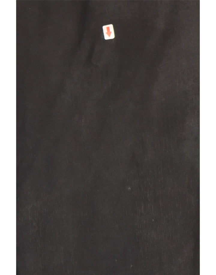 Gilet da donna VINTAGE UK 12 medio blu navy floreale