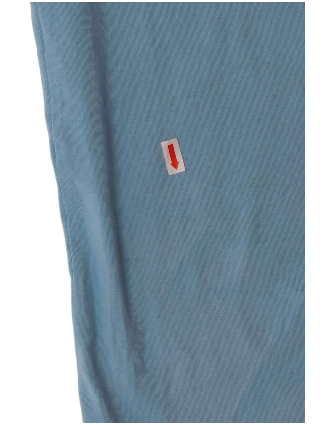 TOMMY HILFIGER T-shirt da uomo Top in cotone blu medio