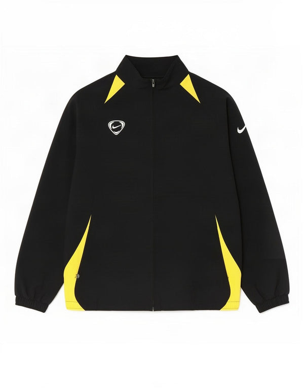 Giacca superiore della tuta da ragazzo Nike 12-13 anni Large Black Colourblock