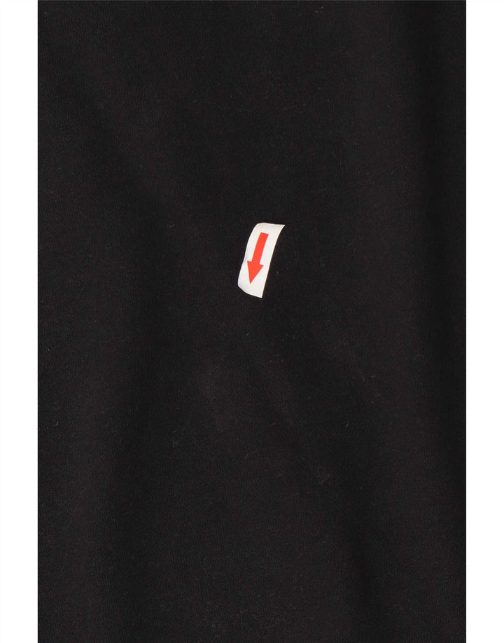 Abito maglione felpa oversize da donna Adidas UK 12/14 medio nero
